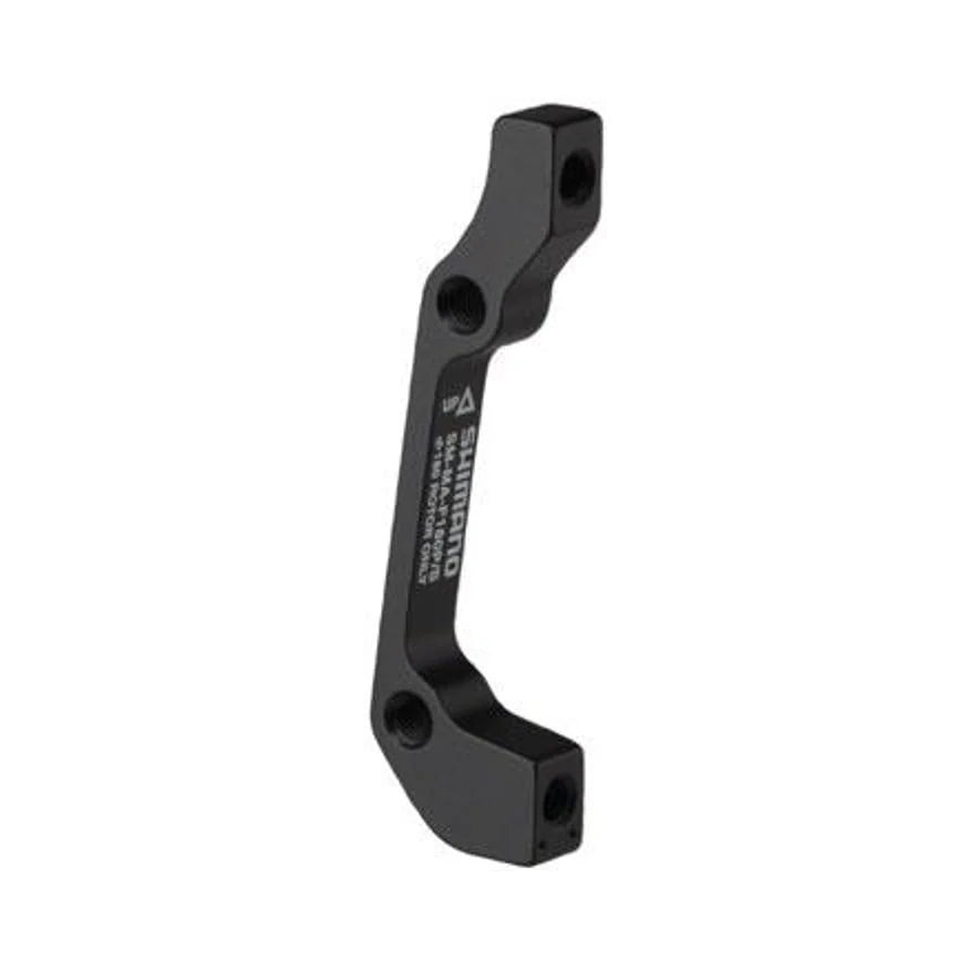 Shimano F180P/S Disc Brake Adaptor for 180mm Rotor, 74mm Caliper, 51mm Fork – studio product photo