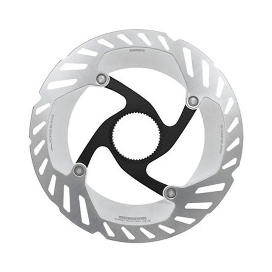 Shimano GRX RT-CL800 S Disc Brake Rotor with Lockring - 160mm, CenterLock, Silver (Bicycle Brake Rotors) – studio product