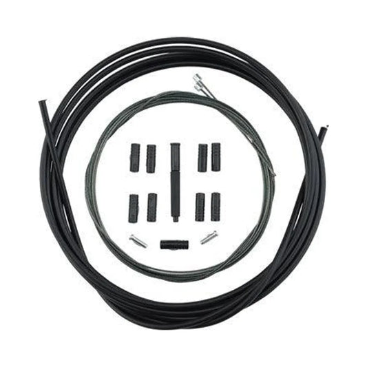 Shimano MTB Optislick Derailleur Cable and Housing Set, Black (Derailleur Cable & Housing Set) – studio product photo