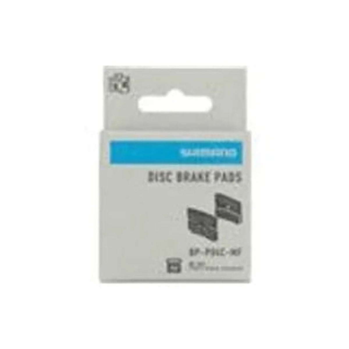 Shimano P04C-MF Disc Brake Pads and Springs - Metal Compound, Finned Aluminum and Stainless Steel Back Plate, One Pair