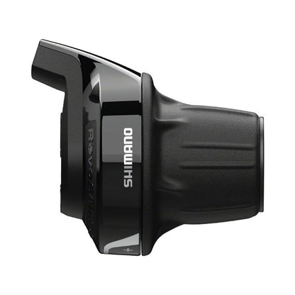Shimano Revoshift SL-RV400-6R Twist Shifter - Right, 6-Speed, with Optical Gear Display (Bicycle Shifters) – close-up detail