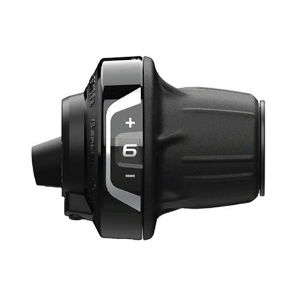 Shimano Revoshift SL-RV400-6R Twist Shifter - Right, 6-Speed, with Optical Gear Display (Bicycle Shifters) – product view