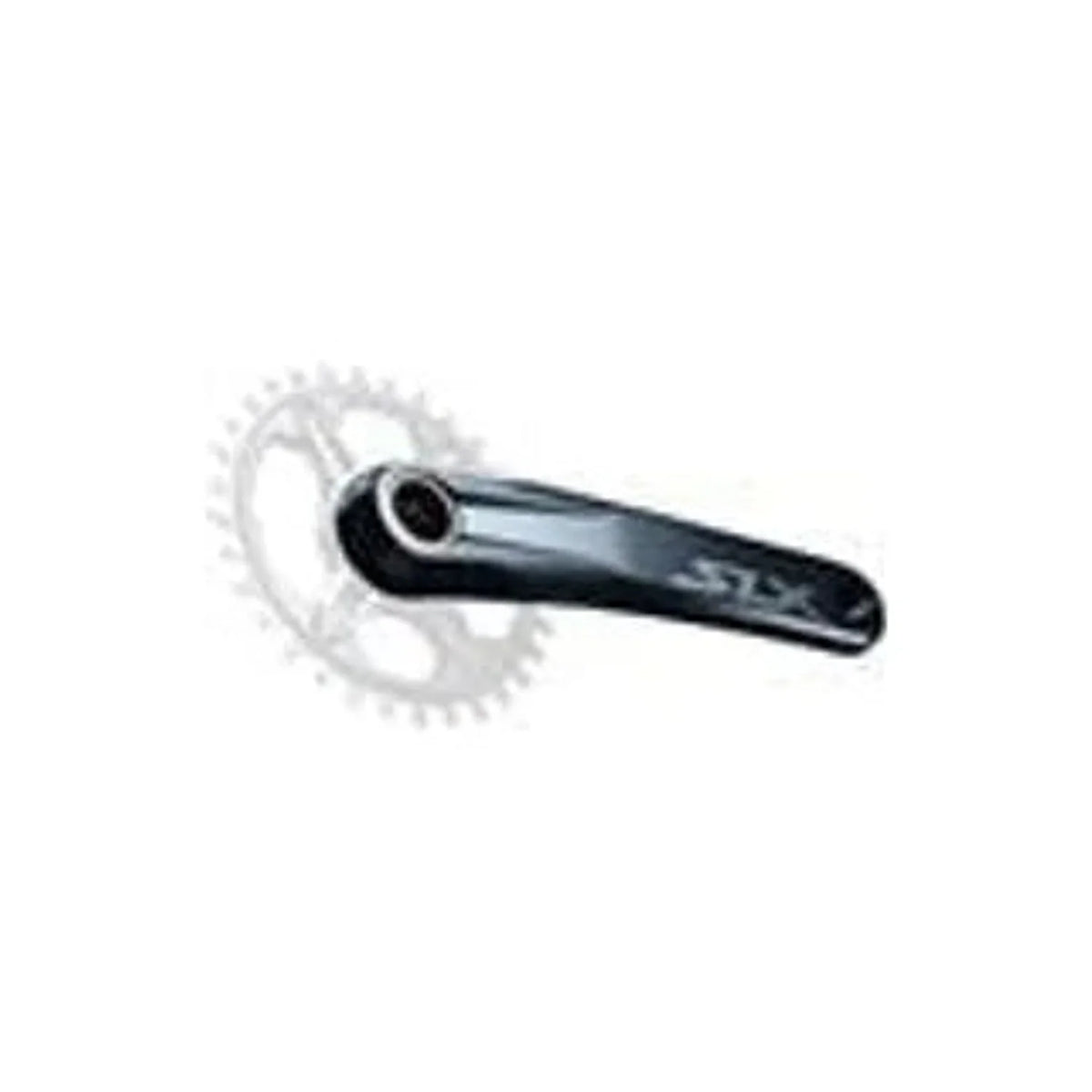 Shimano SLX FC-M7100-1 Crankset - 170mm, 12-Speed, 1x, Direct Mount, Hollowtech II Spindle Interface, Black (Bicycle Cranks)