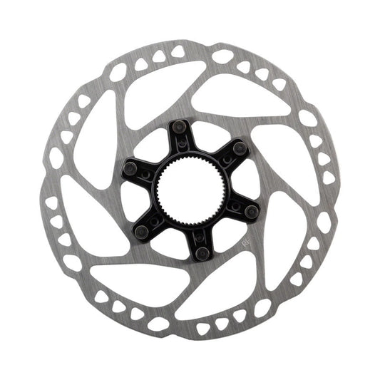Shimano SM-RT64-S Disc Brake Rotor with External Lockring - 160mm, Center Lock, Silver (Bicycle Brake Rotors) – product view