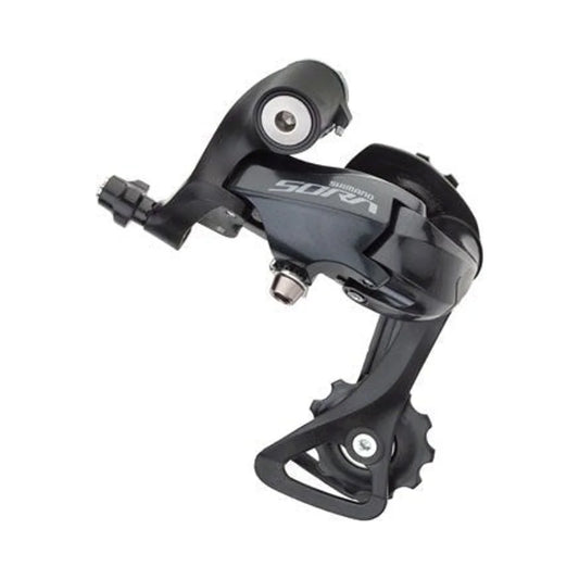Shimano Sora RD-R3000-SS Rear Derailleur - 9 Speed, Short Cage, Black (Bicycle Derailleurs) – studio product photo