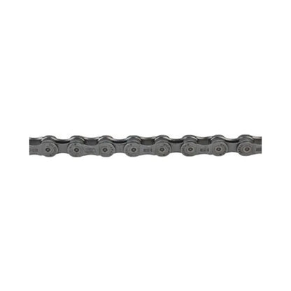 Shimano STEPS CN-E6070-9 Ebike Chain - 9-Speed, Gray, Gray (Bicycle Chains) – front profile
