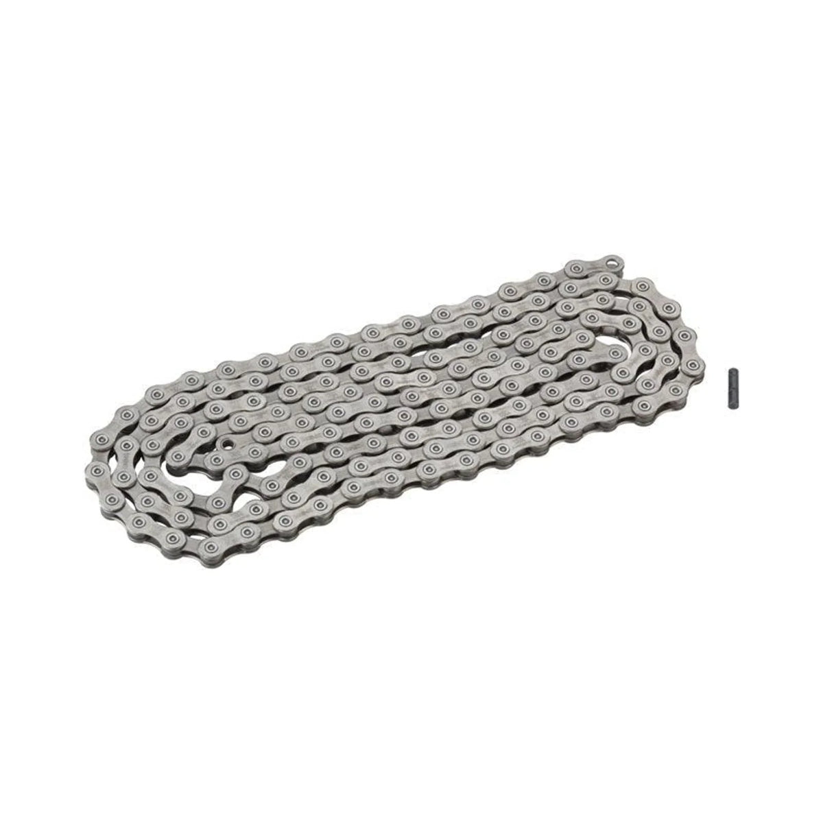 Shimano STEPS CN-E6090-10 Ebike Chain - 10-Speed, 138 Links, Silver (Bicycle Chains) – detail angle