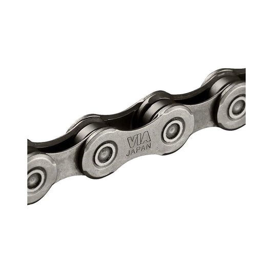 Shimano STEPS CN-E8000-11 Ebike Chain - 11-Speed, 138 Links, Silver (Bicycle Chains) – studio product photo