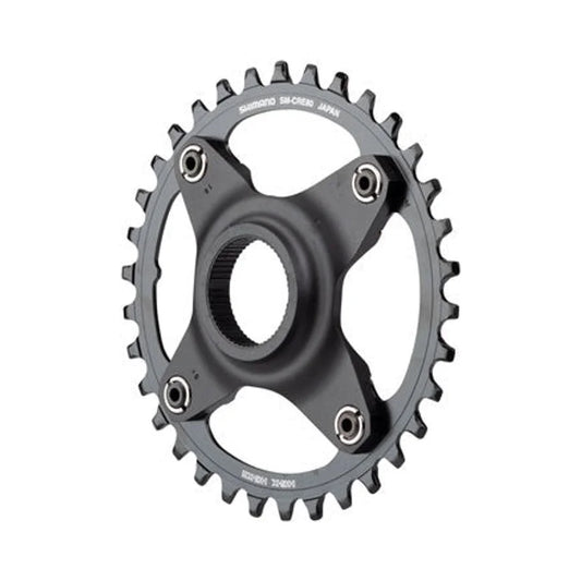 Shimano STEPS SM-CRE80 Chainring without Chainguide, 50mm Chainline, 34t (Bicycle Chainrings) – product view