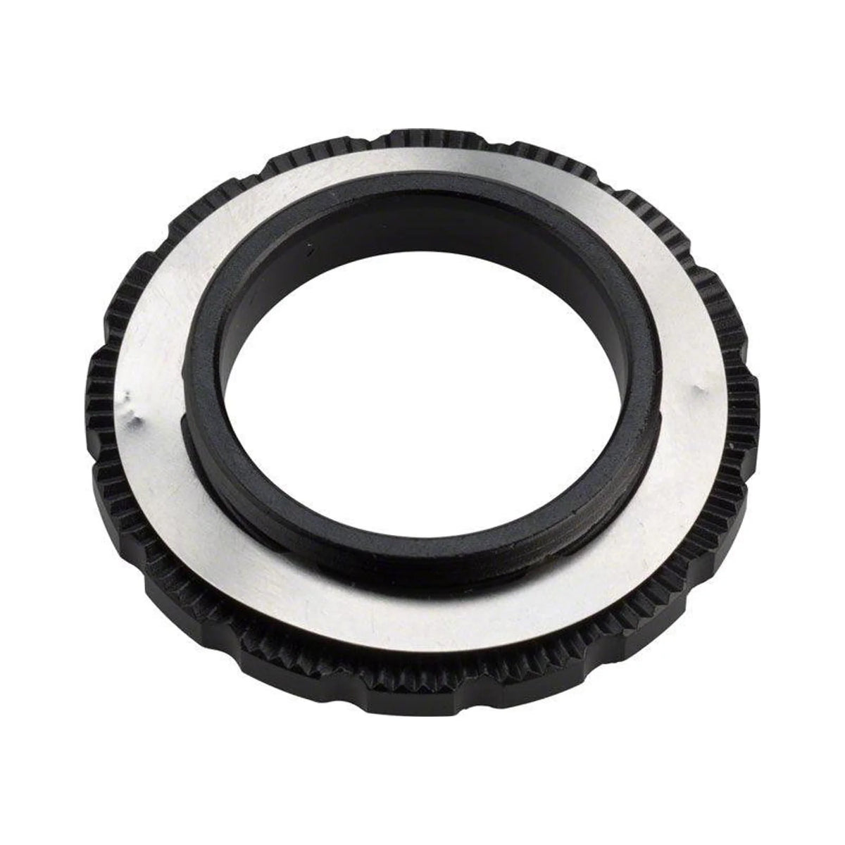 Shimano XT M8010 Outer Serration Centerlock Disc Rotor Lockring, for use with 12/15/20mm Axle Hubs – Shimano XT M8010 Outer Serration Centerlock Disc Rotor Lockring, for use with 12/15/20mm Axle Hubs (Bicycle Brake Rotors) (view 2 of 2)