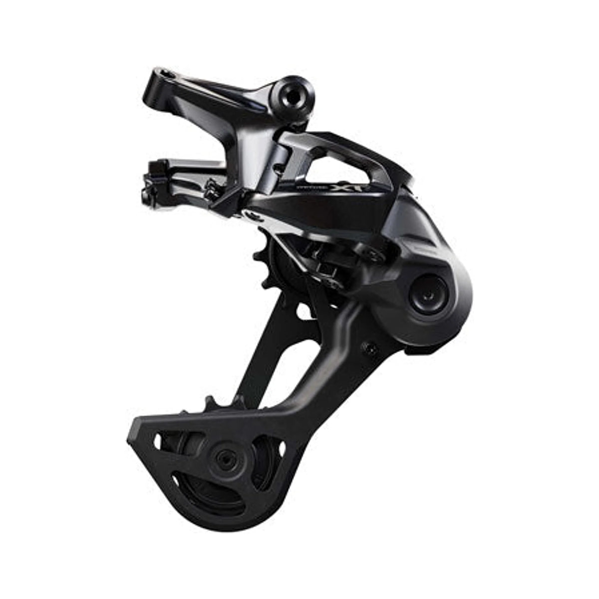 Shimano XT RD-M8200-SGS Rear Derailleur - 12-Speed, Long Cage, Shadow ES, Black (Bicycle Derailleurs) – studio photo