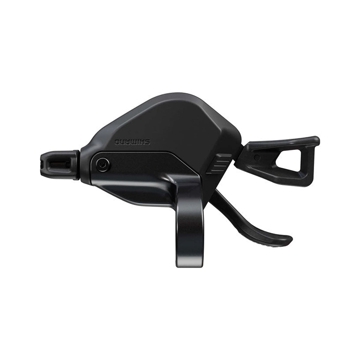 Shimano XT SL-M8200-R Shift Lever - Right, 12-Speed, Clamp Band (Bicycle Shifters) – front profile