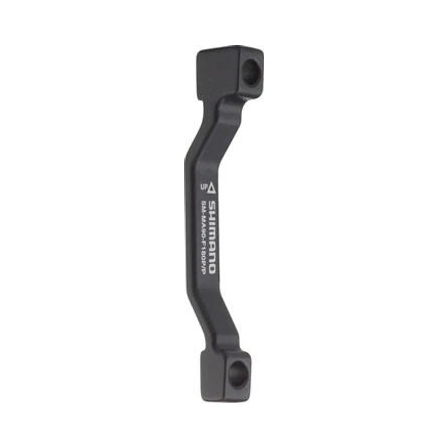 Shimano XTR F180P/P Disc Brake Adaptor for 180mm Rotor, 74mm Caliper, 74mm Frame or Fork – studio product photo