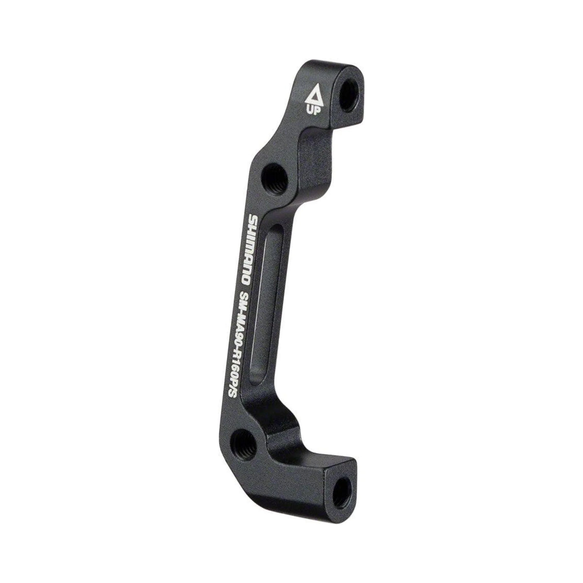 Shimano XTR R160P/S Disc Brake Adaptor for 160mm Rotor, 74mm Caliper, 51mm Frame – studio product photo