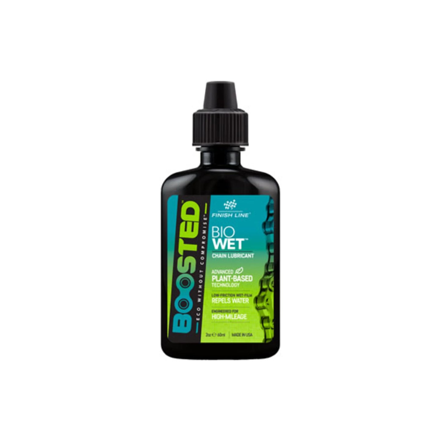 Finish Line Boosted Bio Wet Chain Lube - 2oz