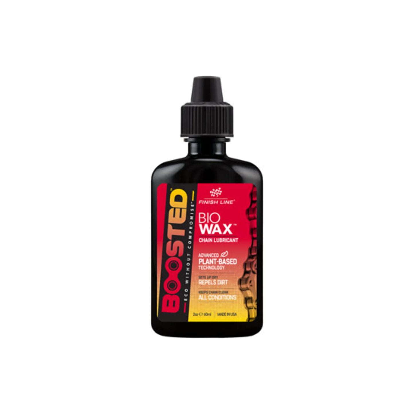 Finish Line Boosted Bio Wax Chain Lube - 2oz