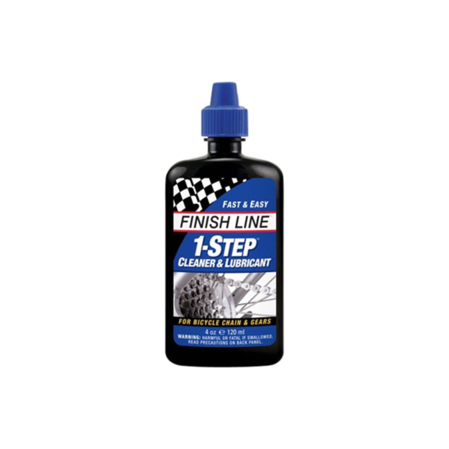 Finish Line 1-Step Cleaner and Bike Chain Lube - 4oz, Drip