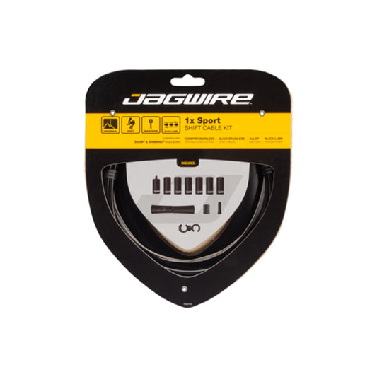 Jagwire 1x Sport Shift Cable Kit SRAM/Shimano, Black
