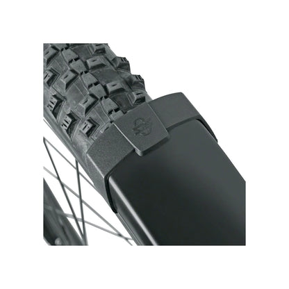 SKS B75 Bluemels Style Full Coverage Fender Set - 75mm, 27.5/29/700 x 2.25-2.6", Matte Black (Bicycle Fenders) – detail angle