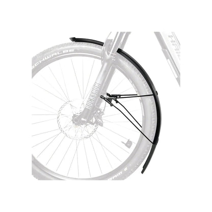 SKS B75 Bluemels Style Full Coverage Fender Set - 75mm, 27.5/29/700 x 2.25-2.6", Matte Black (Bicycle Fenders) – product view