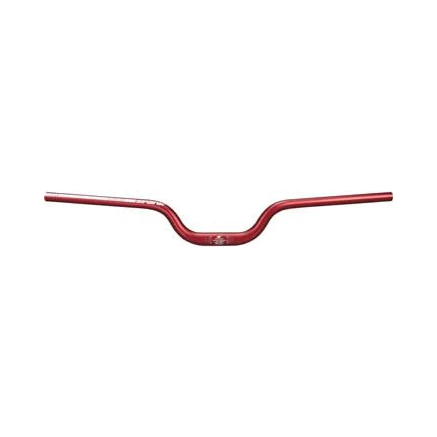 Spank SPOON 800 SkyScraper Handlebar - 31.8mm Clamp, 75mm Rise, Red (Bicycle Handlebars) – studio product photo