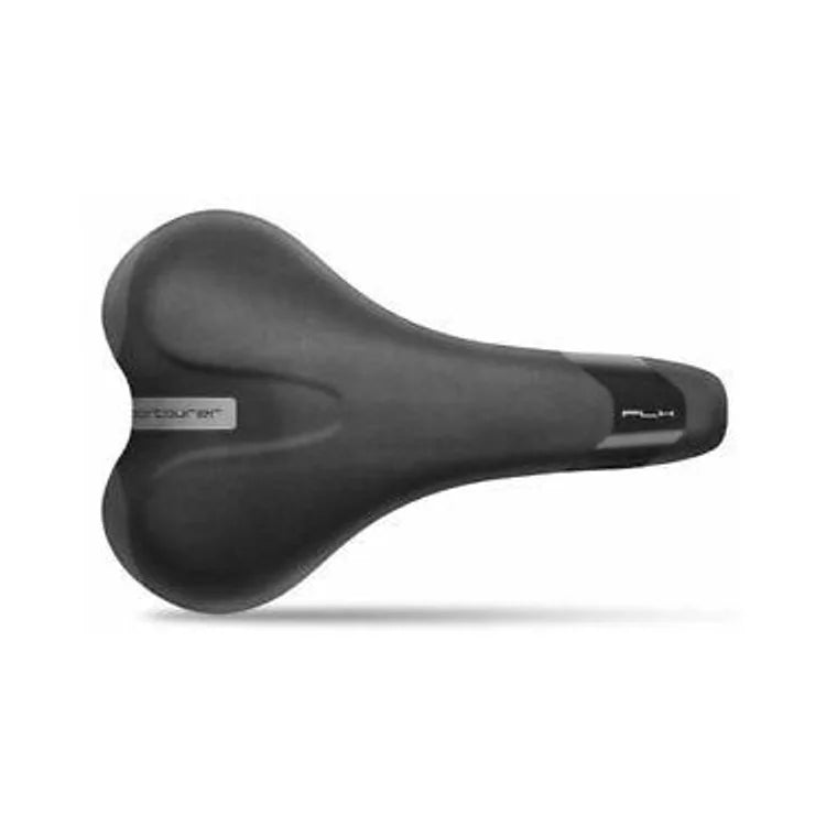 Sporttourer Sportourer FLX Lady Gel Flow Saddle: Black (Bicycle Saddles) – studio product photo