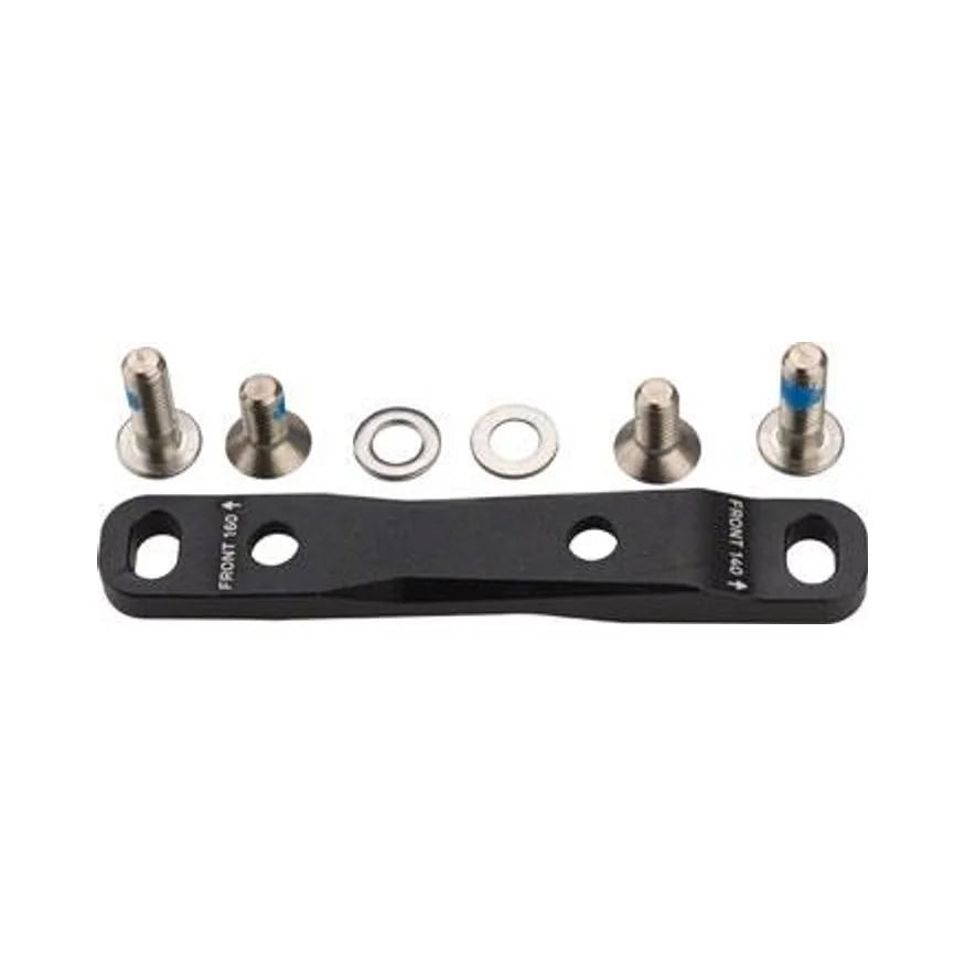 SRAM 0/20mm Flat Mount Disc Brake Adaptor, Fits 140 and 160mm Front Rotors – studio product photo