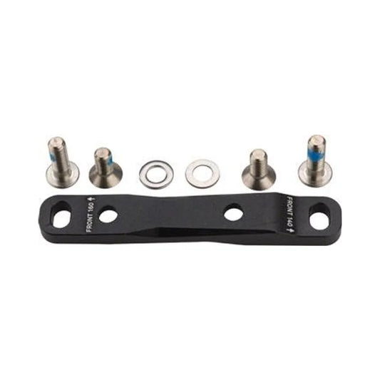SRAM 0/20mm Flat Mount Disc Brake Adaptor, Fits 140 and 160mm Front Rotors – studio product photo
