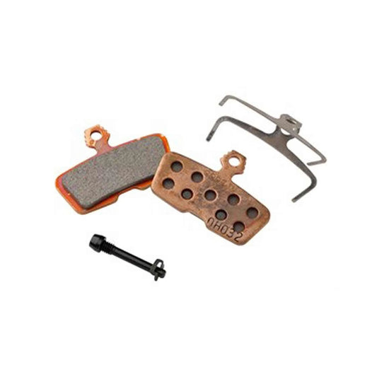 SRAM, 00.5315.023.020, Disc Brake Pads, Shape: SRAM Code 2011+, Organic (Quiet)/Aluminum, Pair – detail angle