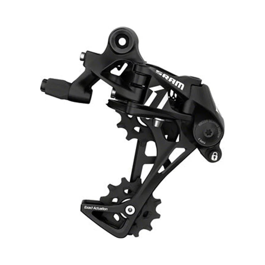 SRAM Apex Rear Derailleur - 11 Speed, Long Cage, Black (Bicycle Derailleurs) – studio product photo