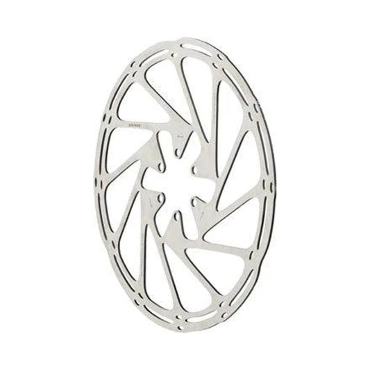 SRAM CenterLine Disc Brake Rotor - 203mm, 6-Bolt, Silver (Bicycle Brake Rotors) – studio product photo