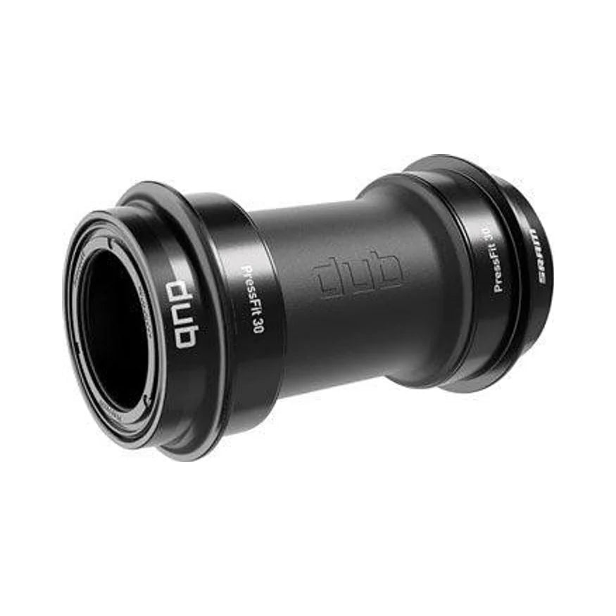 SRAM DUB PressFit30 Bottom Bracket - PF30, 68/73mm, Black (Bicycle Bottom Brackets) – studio product photo