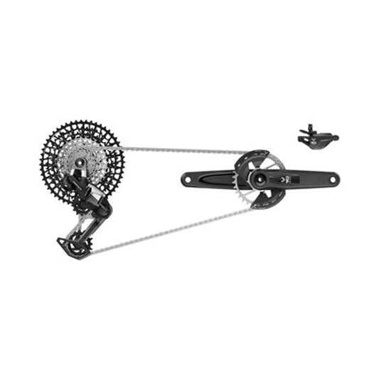 SRAM Eagle 90 T-Type Groupset - 170mm Wide Crank, 32t Chainring, Trigger Shifter, 10-52t 12-Speed Cassette, Rear Derailleur, Chain – SRAM Eagle 90 T-Type Groupset - 170mm Wide Crank, 32t Chainring, Trigger Shifter, 10-52t 12-Speed Cassette, Rear Derailleur