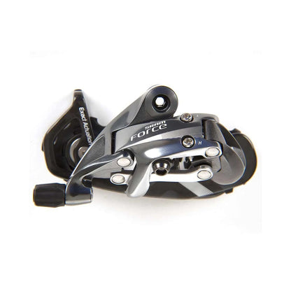 SRAM Force 22 WiFli Rear Derailleur - 11 Speed, Medium Cage, Black (Bicycle Derailleurs) – studio photo