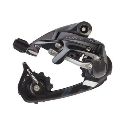 SRAM Force 22 WiFli Rear Derailleur - 11 Speed, Medium Cage, Black (Bicycle Derailleurs) – detail angle