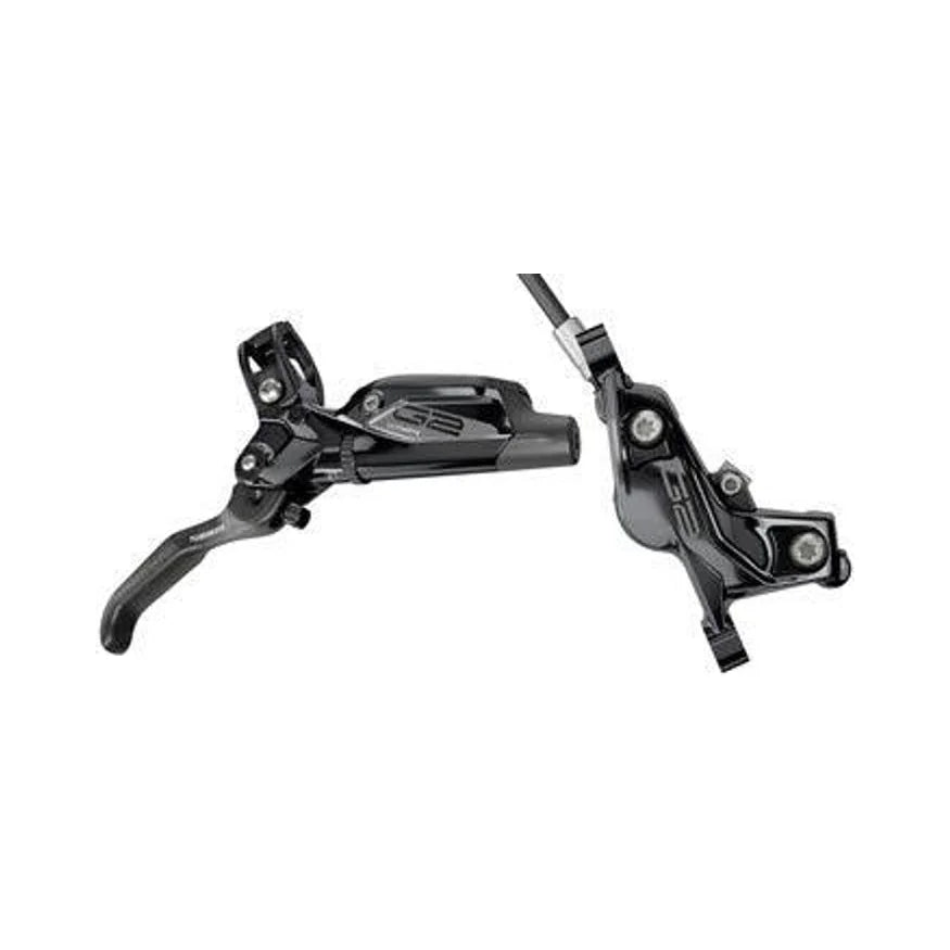 SRAM G2 Ultimate Disc Brake and Lever - Rear, Hydraulic, Post Mount, Carbon Lever, Titanium Hardware, Gloss Black, A2 – SRAM G2 Ultimate Disc Brake and Lever - Rear, Hydraulic, Post Mount, Carbon Lever, Titanium Hardware, Gloss Black, A2