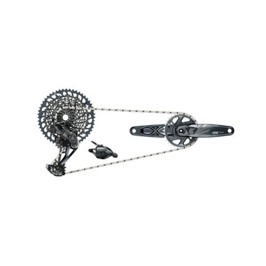 SRAM GX Eagle Groupset - 175mm Boost Crankset, 32t, DUB, Trigger Shifter, Rear Derailleur, 12-Speed 10-52t Cassette and 12-Speed Chain – SRAM GX Eagle Groupset - 175mm Boost Crankset, 32t, DUB, Trigger Shifter, Rear Derailleur, 12-Speed 10-52t Cassette and