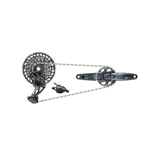 SRAM GX Eagle Groupset - 175mm Boost Crankset, 32t, DUB, Trigger Shifter, Rear Derailleur, 12-Speed 10-52t Cassette and 12-Speed Chain – SRAM GX Eagle Groupset - 175mm Boost Crankset, 32t, DUB, Trigger Shifter, Rear Derailleur, 12-Speed 10-52t Cassette and