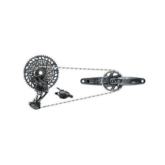 SRAM GX Eagle Groupset - 175mm Crankset, 32t, DUB, Trigger Shifter, Rear Derailleur, 12-Speed 10-52t Cassette and 12-Speed Chain – SRAM GX Eagle Groupset - 175mm Crankset, 32t, DUB, Trigger Shifter, Rear Derailleur, 12-Speed 10-52t Cassette and 12-Speed