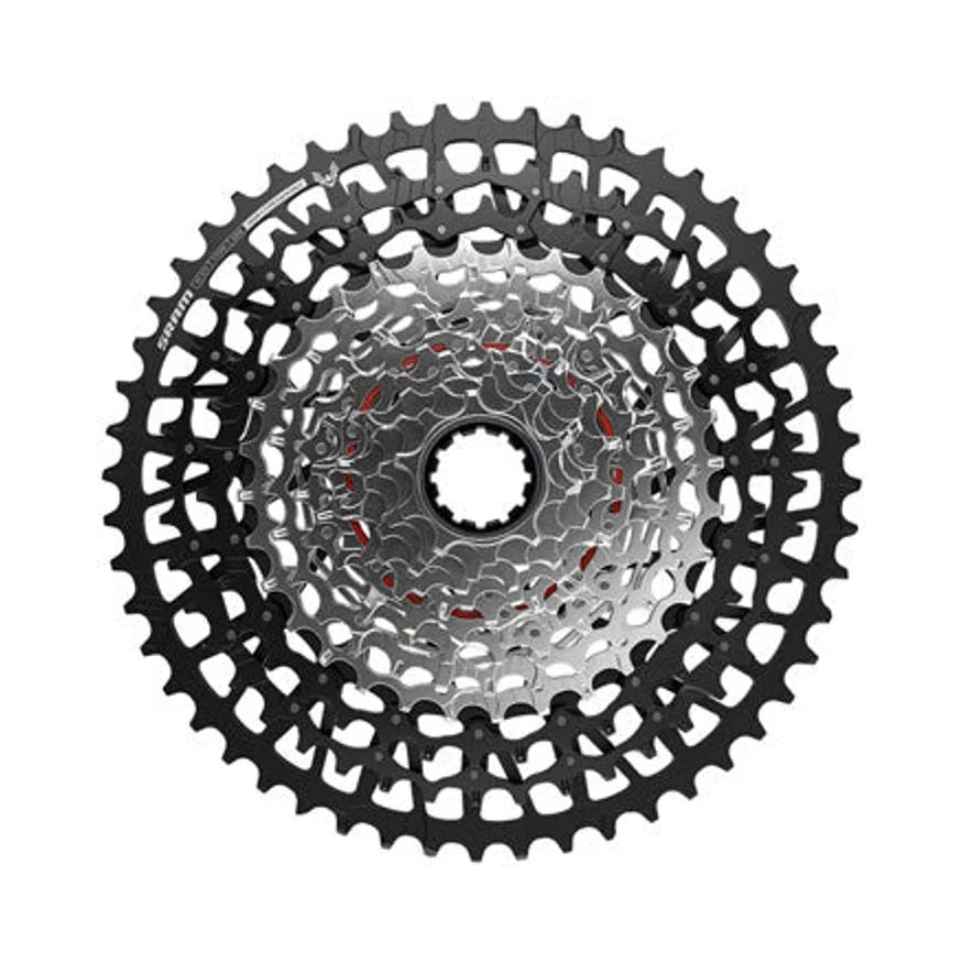 SRAM GX Eagle T-Type XS-1275 Cassette - 12-Speed, 10-52t, For XD Driver, Black/Silver – SRAM GX Eagle T-Type XS-1275 Cassette - 12-Speed, 10-52t, For XD Driver, Black/Silver (Bicycle Cassettes & Freewheels)