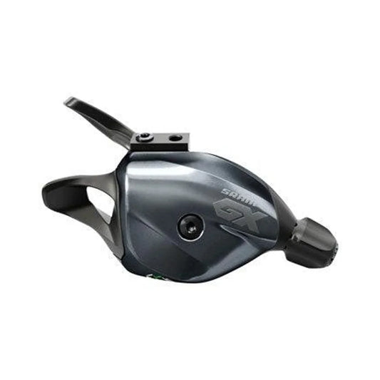 SRAM GX Eagle Trigger Shifter - Rear, 12-Speed, Discrete Clamp, Lunar (Bicycle Shifters) – studio product photo