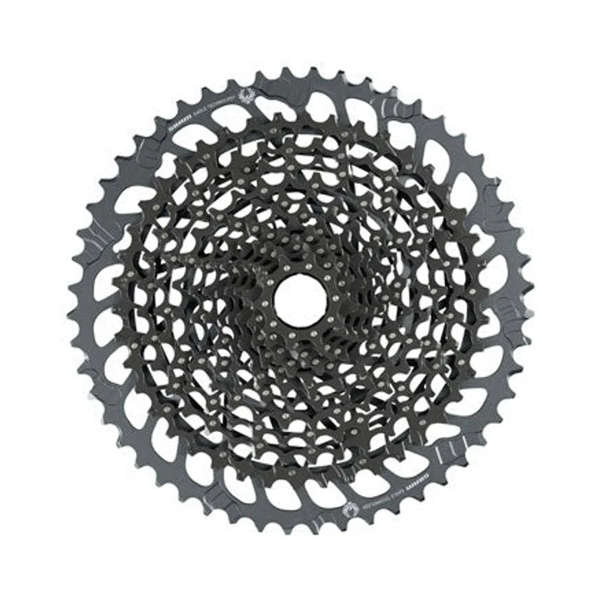 SRAM GX Eagle XG-1275 Cassette - 12-Speed, 10-52t, Black, For XD Driver Body (Bicycle Cassettes & Freewheels) – studio