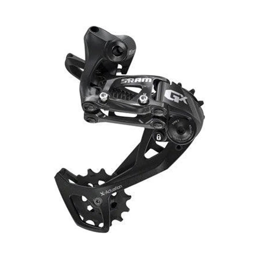 SRAM GX Rear Derailleur - 11 Speed, Long Cage, Black, 2x, With Clutch (Bicycle Derailleurs) – studio product photo