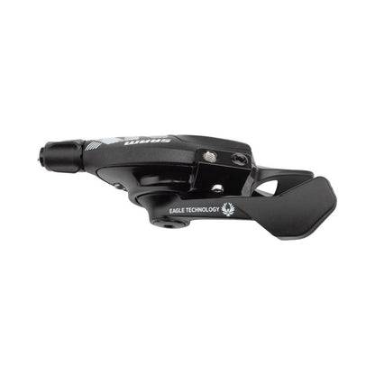 SRAM NX Eagle 12-Speed Trigger Shifter with Discrete Clamp, Black (Bicycle Shifters) – detail angle