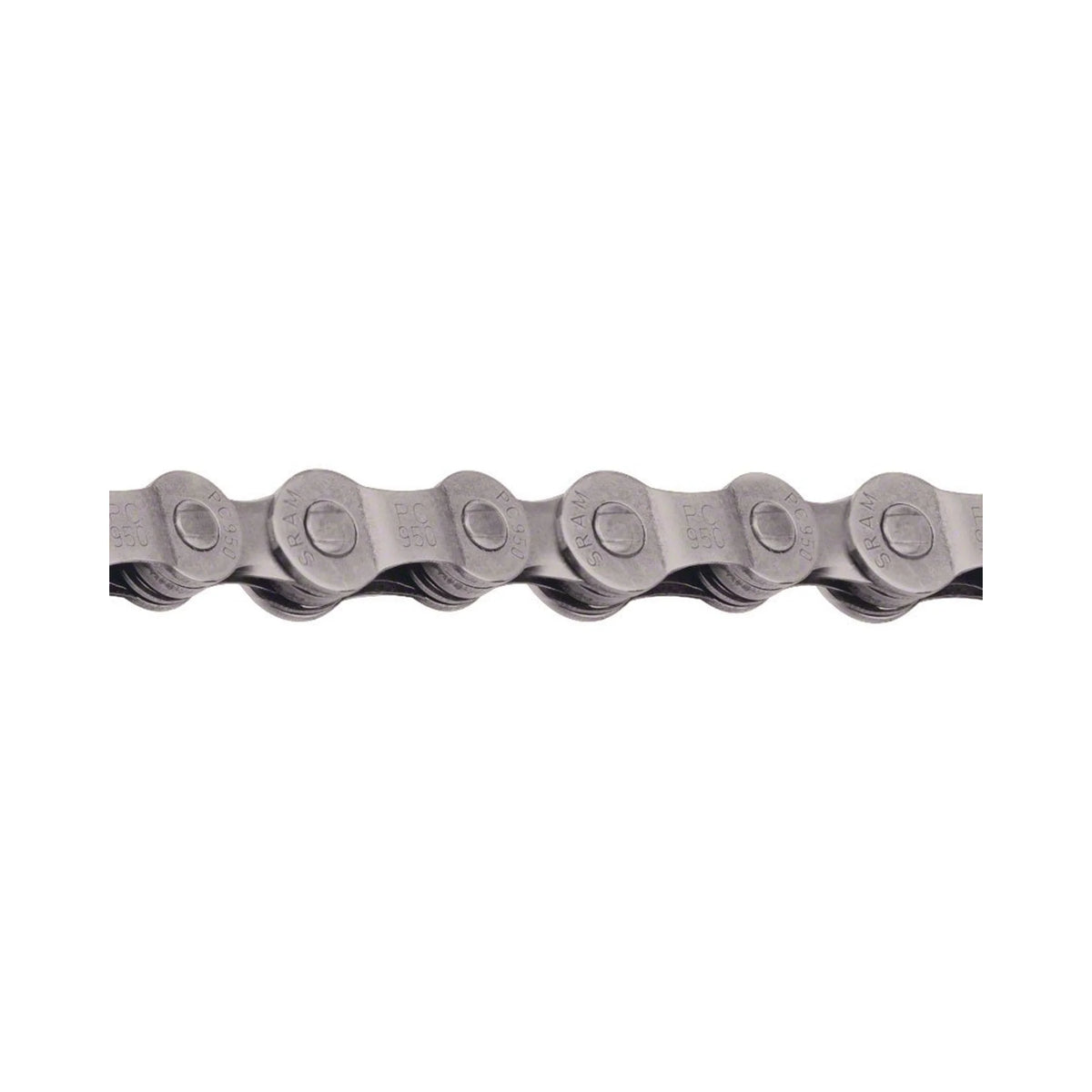 SRAM PC-830 Chain - 6, 7, 8-Speed, 114 Links, Gray (Bicycle Chains) – studio product photo