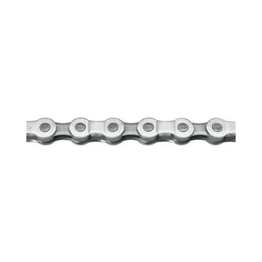 SRAM PC971 PowerChain-II Chain, 114 Link, 9sp, Silver (Bicycle Chains) – front profile