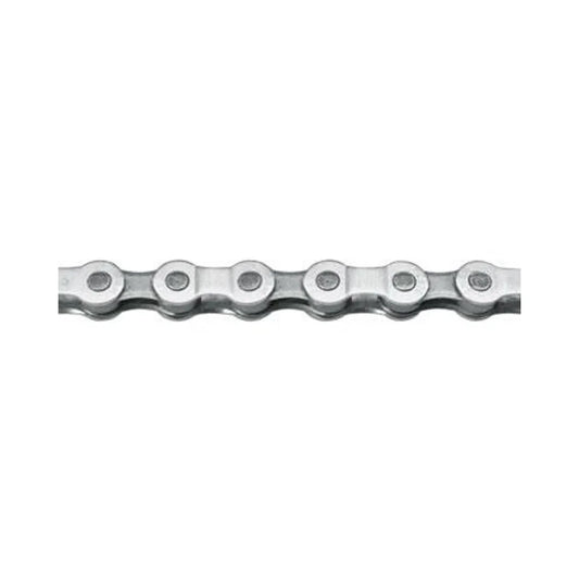 SRAM PC971 PowerChain-II Chain, 114 Link, 9sp, Silver (Bicycle Chains) – front profile