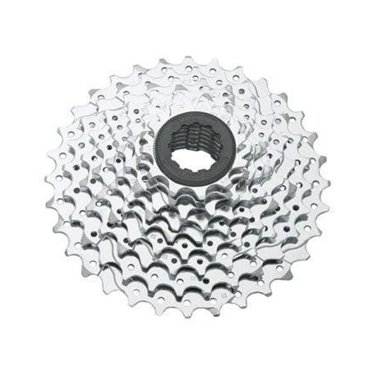 SRAM PG-950 Cassette - 9 Speed, 11-32t, Silver (Bicycle Cassettes & Freewheels) – studio product photo