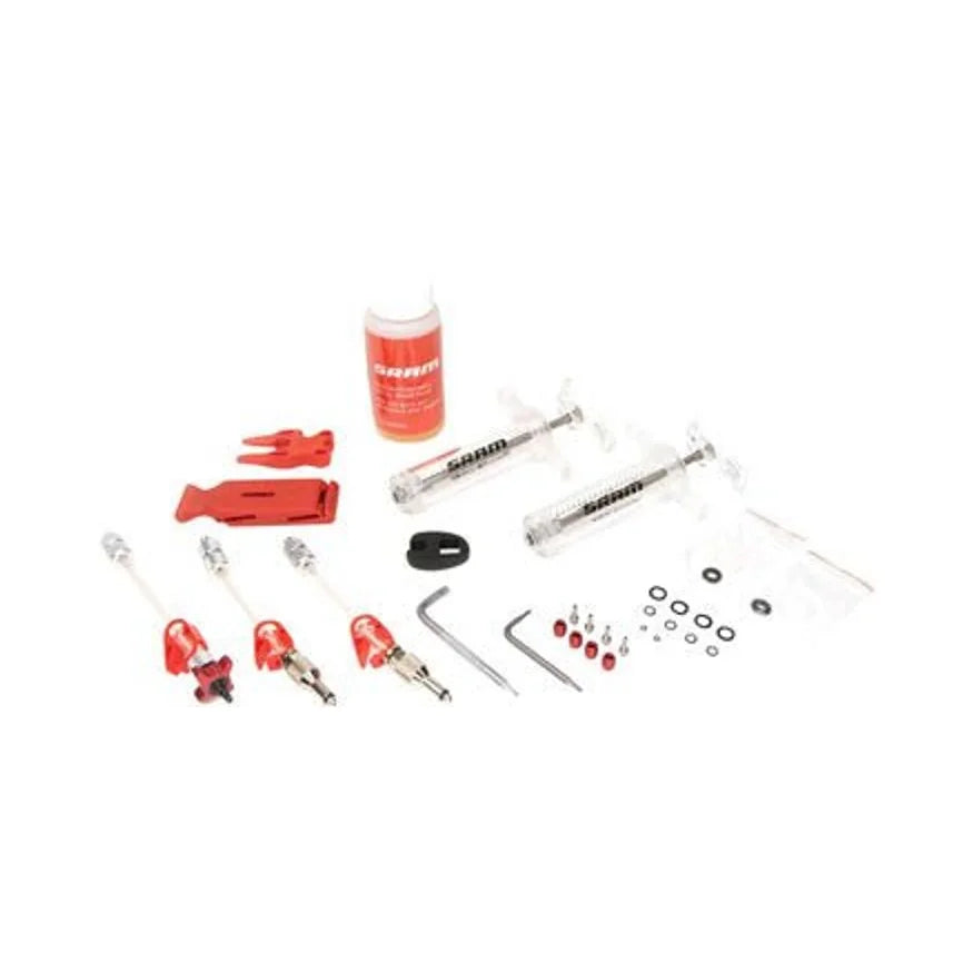 SRAM Pro DOT V2 Hydraulic Brake Bleed Kit - for X0/ XX/ Guide/Level/Code/HydroRoad/G2 – studio product photo