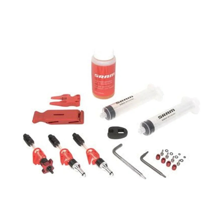 SRAM Standard DOT V2 Hydraulic Brake Bleed Kit - for X0/ XX/ Guide/Level/Code/HydroRoad/G2 – studio product photo